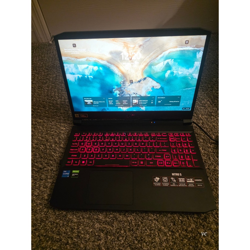Acer Nitro 5 Gaming Laptop (AN515-57) 15.6" 144Hz Intel i5 11th Gen 8GB RAM,